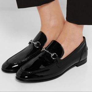 Gucci patent loafers